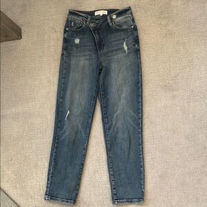 Dark Blue Denim Jeans